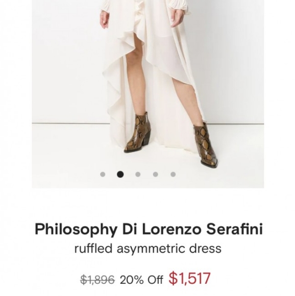 Philosophy di Lorenzo Serafini Gown SOLD! - Picture 2 of 12